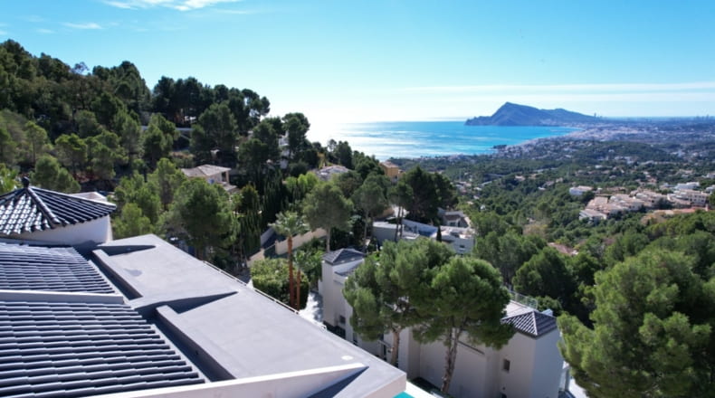 Villa con lujosas vistas